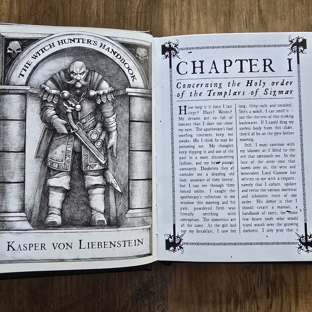 Lot of 2 Warhammer HC Books: The Witch Hunter’s Handbook + The Life of Sigmar - Picture 7 of 13